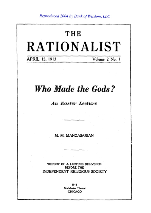 The Rationalist Set - Vol. 2 - No. 1 - No. 24